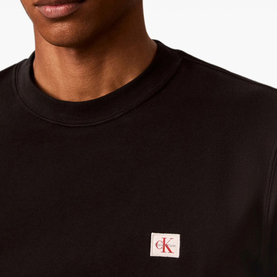 Calvin Klein Ανδρικό φούτερ French Terry Woven Label Sweatshirt